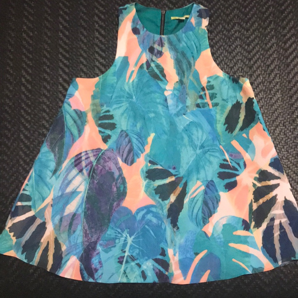 Palm print tank